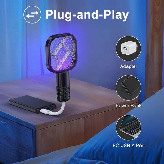 USB Rechargeable 2-in-1 Mosquito Killer & Night Light