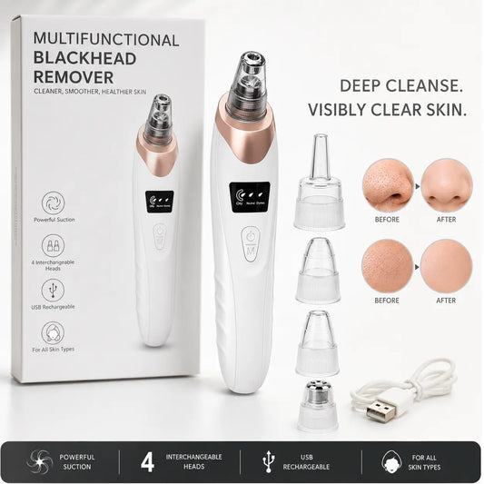5-in-1 Rechargeable Blackhead Remover Vacuum