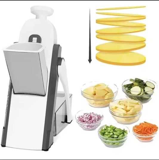 6 in 1 Multi-Functional Vegetable Slicer & Mandoline Food Chopper Pro