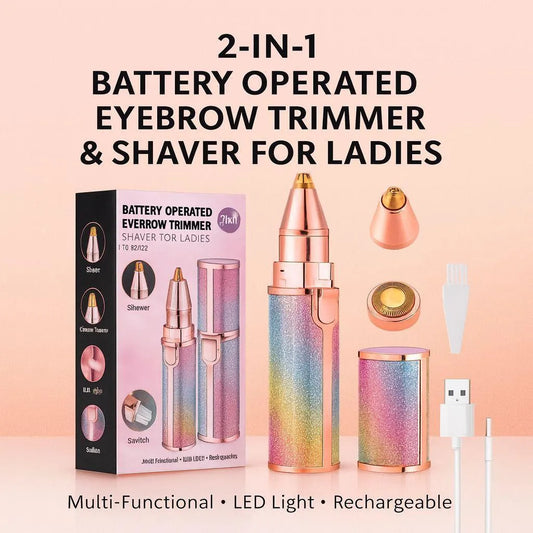 LumiGlow 2-in-1 Precision Trimmer