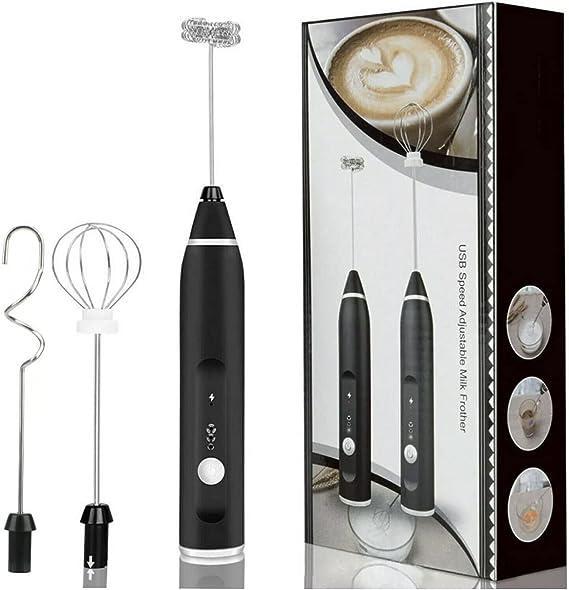 USB Rechargeable Handheld Milk Frother